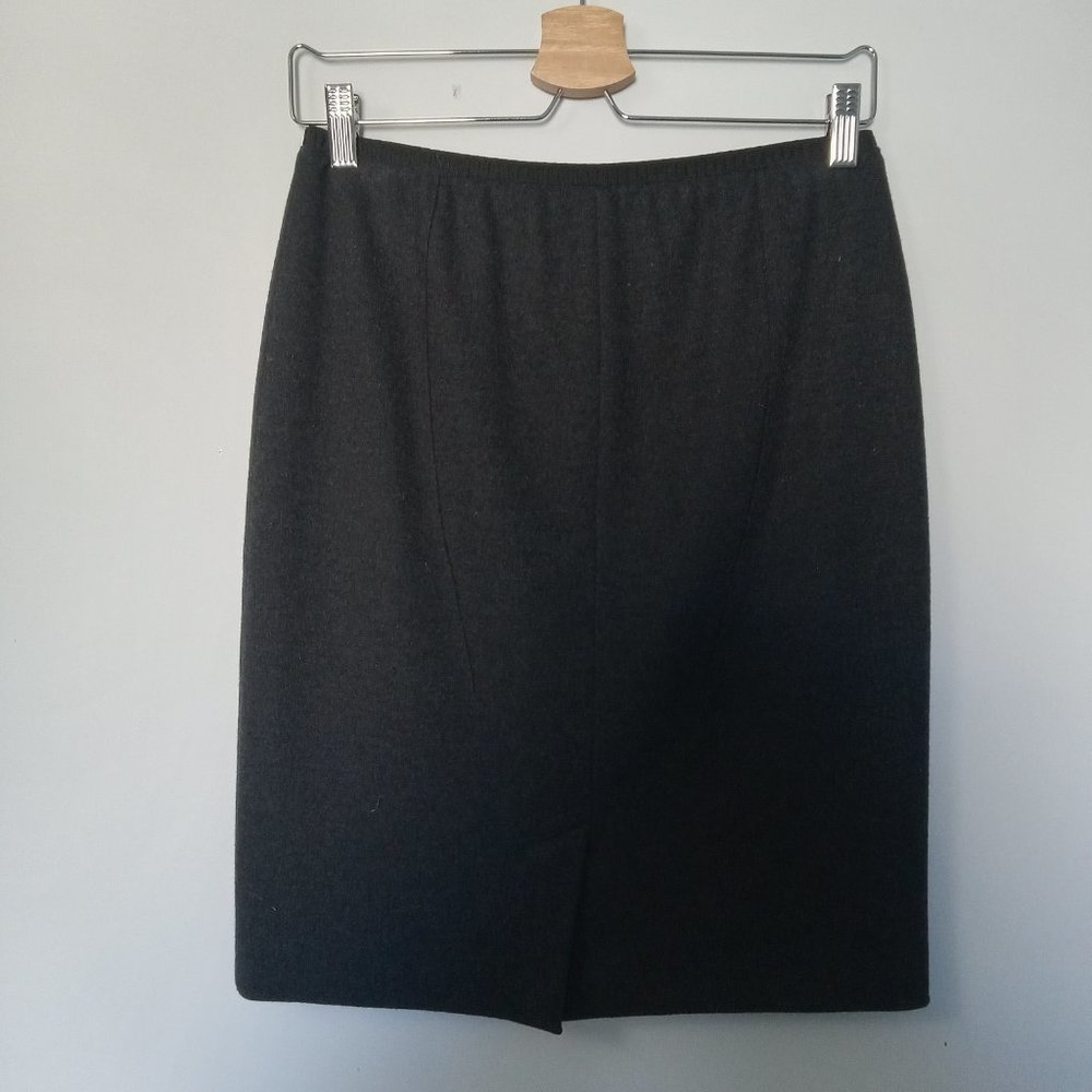 MARC CAIN | Wool/Cashmere Stretch Skirt - Picture 4 of 10